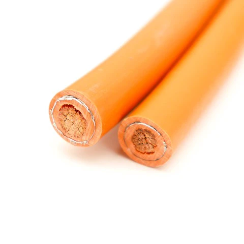 Orange XLPE EV Cable EVRP 35m 50mm 70mm HV Shield Flexible DC EV Cable