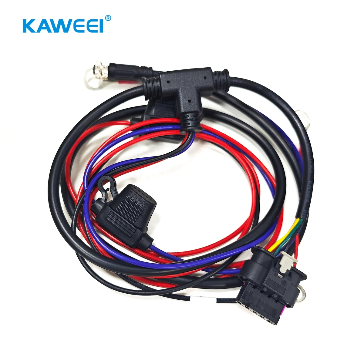 Custom Sensor Cable with O-Ring Terminal Waterproof Cable Assembly for Industrial Equipment Use