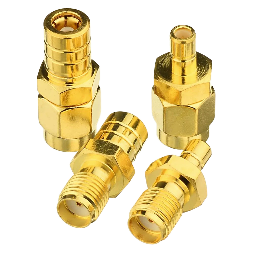 For SMD to SMB Male Plug & Female Jack RF Coaxial Connector Brass Wire Terminal Adapter D-sub Circular Connector Conector