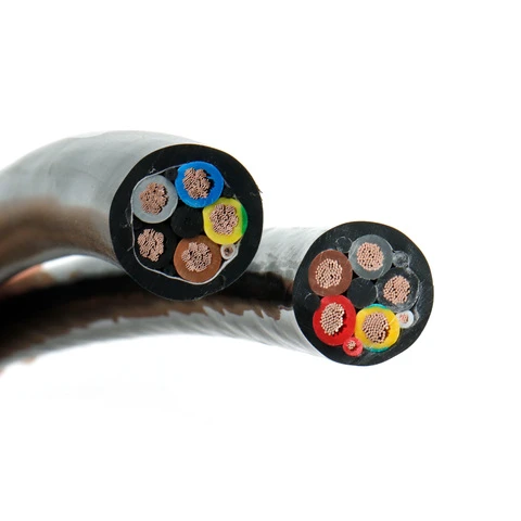 Manufacture OEM EVC Cable H07BZ5-F 3x6mm 5x6mm TPU EV Charger Connecting Cable for EV Charging Station