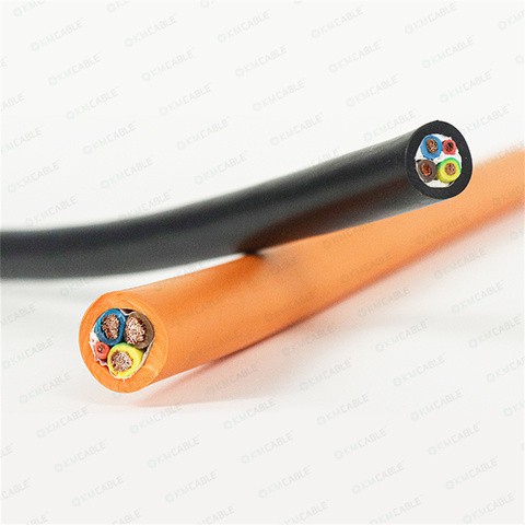 Cable Power Signal 3x6mm+0.5mm Custom TPU Rubber EV Cable 3G6mm for EV Charger