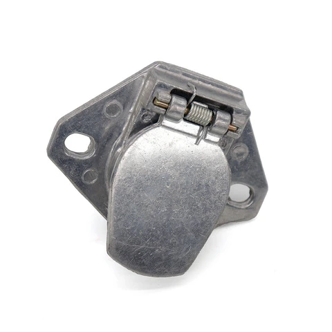 Trailer Plug 24V 7 Pin Trailer Socket Adapter Electrical Connector for RV Caravan