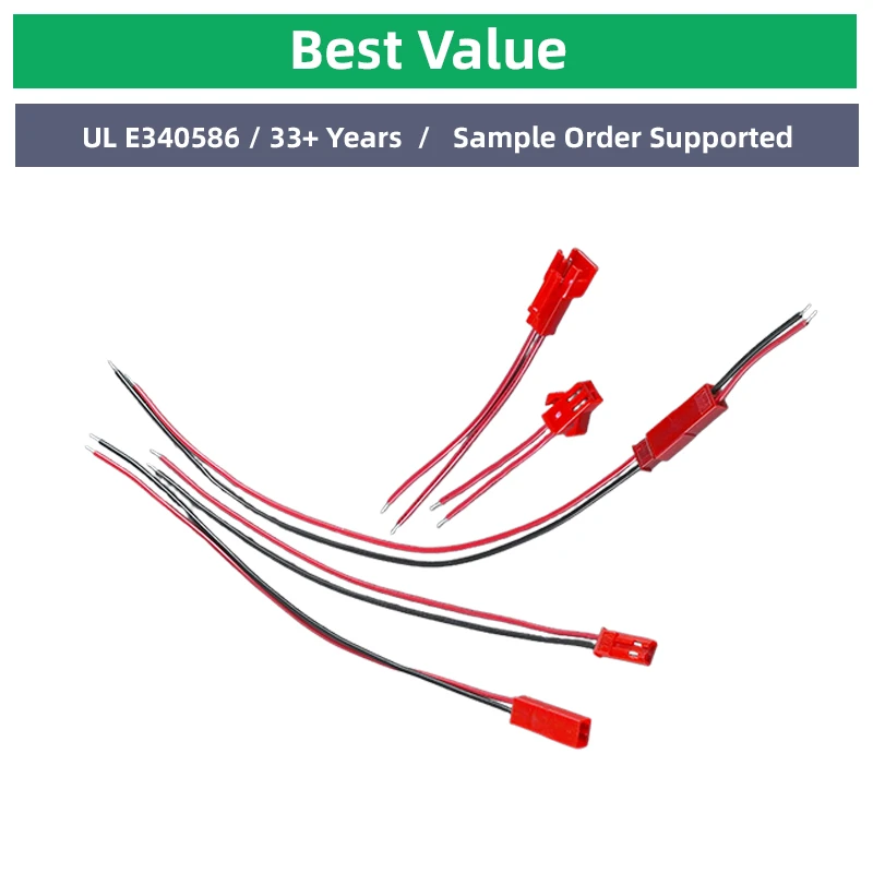Sensor Cable Assembly 4 Pin 26AWG Rubber Sheathed Pure Copper Conductor Color Coded for Motorcycle Automobile REACH Compliant