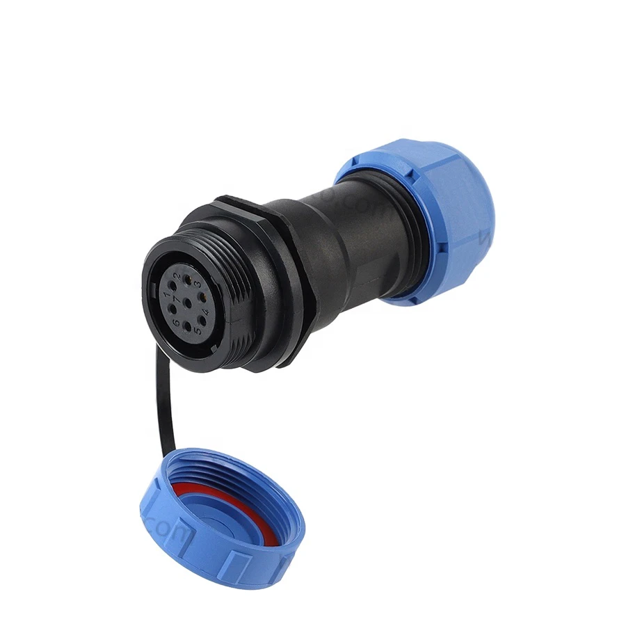 Ip68 Waterproof Wire Connectors Waterproof Cable Connector Circular Ip68 M12 Custom 3/4/5 Pin Sensor Male/female Din Cable
