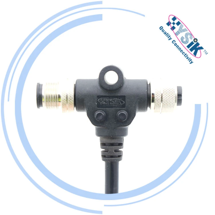 Marine Grade Products NMEA 2000 Tee Power Cable with Fuse M12 Sensor Cable for Lowrance B&G Navico Garmin Networks