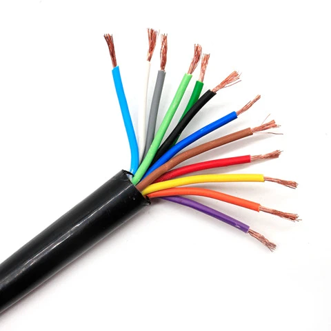 15 Core Insulated Trailer Cable ISO 12098 TPU 15 Wire Trailer Electric Extension Cord for Truck Lighting