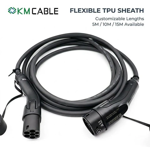 New 16A 3 Phase EV Charging Cable Type 2 11kW Mode 3 IP54/IP67 Bulk Stock CE for Certified Wholesale for Distributors
