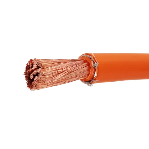 Factory Direct High Voltage Silicone Cable 50mm2 70mm2 95mm2 Orange EV Cable for Electrical Vehicle