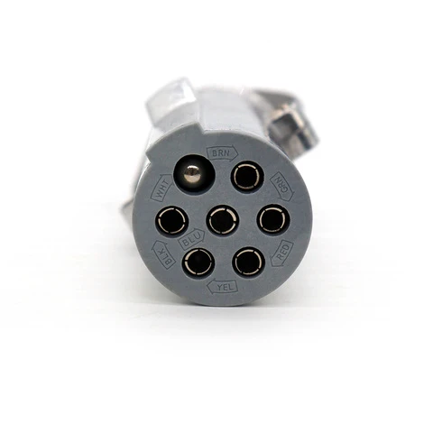 Trailer Light Plug Connector 24V 7 Pin Truck Parts Socket Adapter Semi-Trailer for Truck Tractor