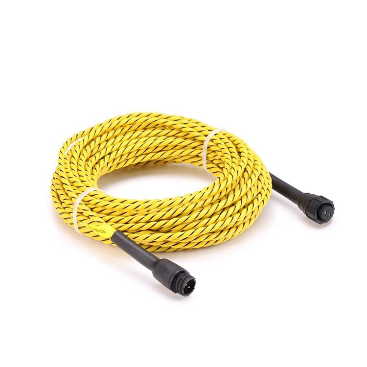 Twisted Sheath Water Immersion Sensor Cable | Waterproof Connector | Specialized Sensing & Machine Room Leak Alarm