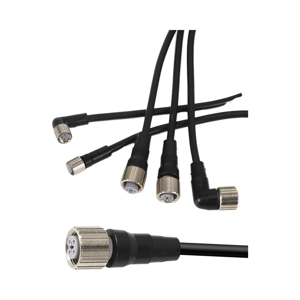 Special Connection Cable for Xs3F-M8Pvc3A2M Xs2F-M12Pvc3A2M/5M 4S2M5M10M Sensors for PLC PAC & Dedicated Controllers