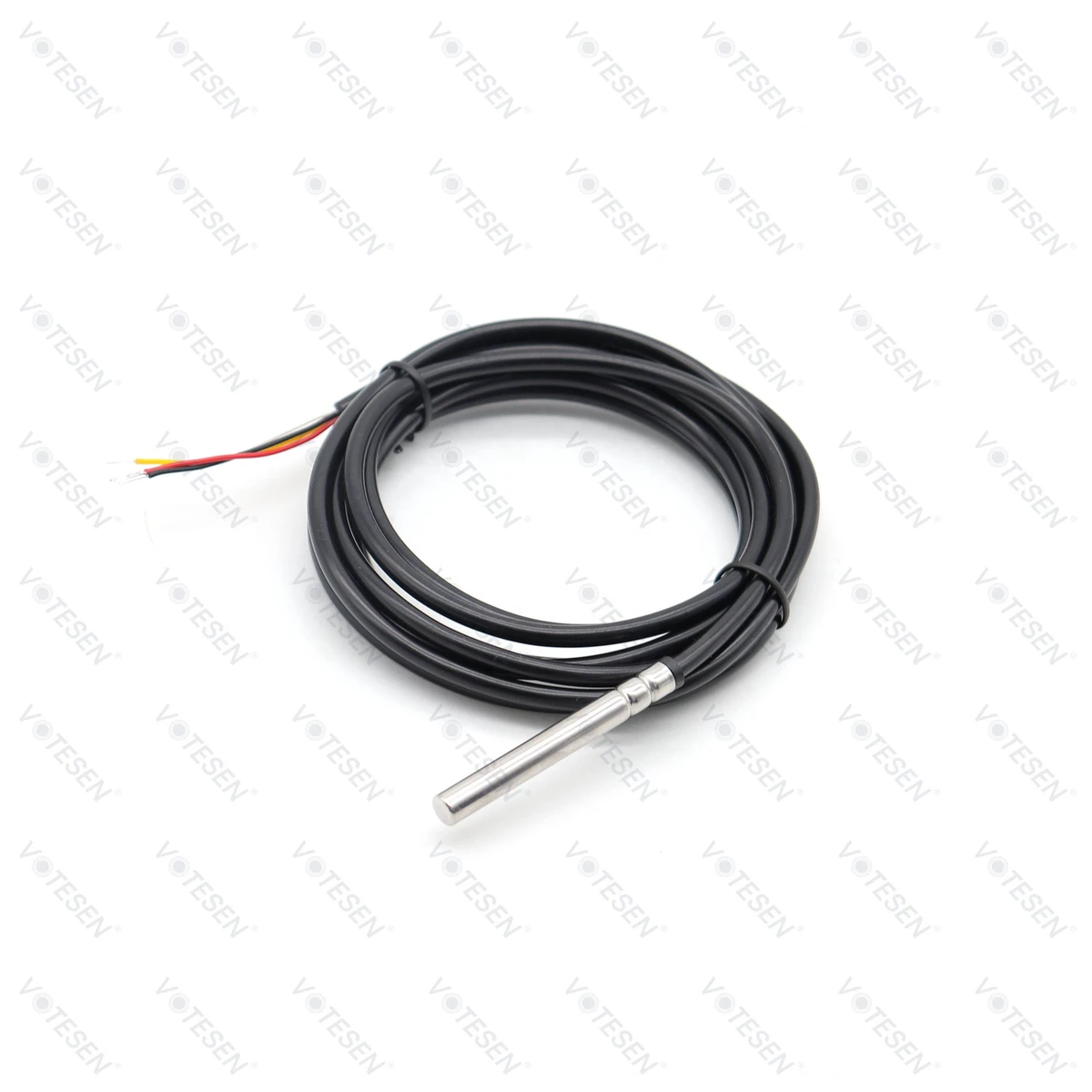 Original DS18B20 Temperature Sensor Cable Made from Silicone
