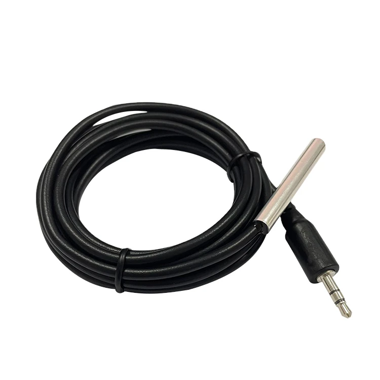 Wholesale High Quality 1/2/3meters Temperature Sensor Cable Waterproof Ds18b20
