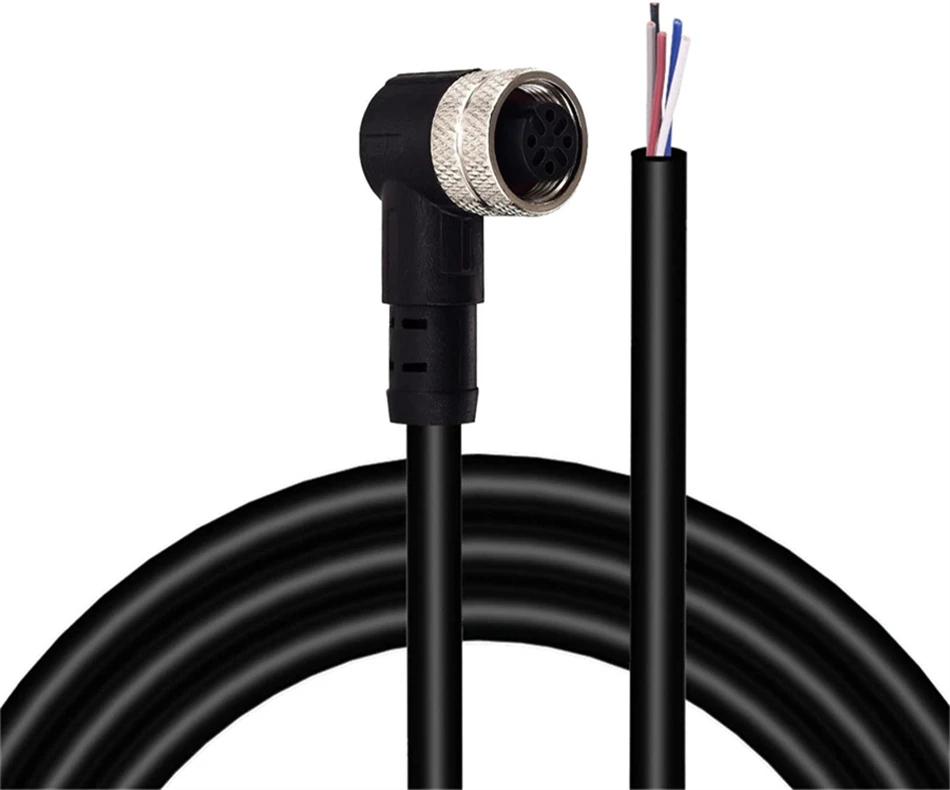 Temperature Sensor Extension Cable Female Angle to Open End Cable for Motion Sensor