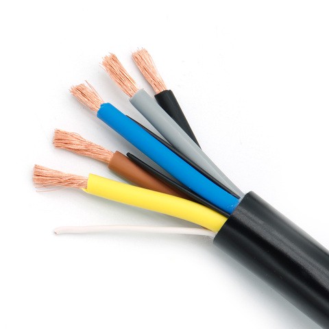 IEC 62893 EN 50620 EV Combined Power and Signal Cable 5 Core 3 Core TPU Cable for EV Charging Pile Changing Station
