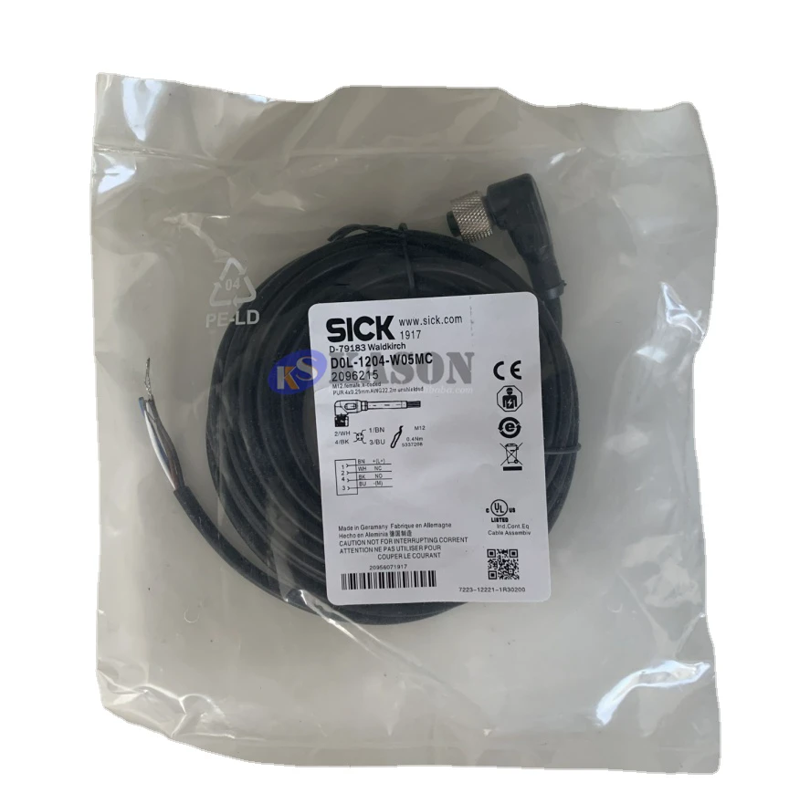 Cable DOL-1204-W05MC Sensor DOL1204W05M