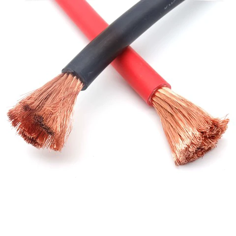 Welding Battery Cable 25mm 35mm 50mm 70mm 95mm Battery Jumper Inverter Cable for Car Solar Auto Boat