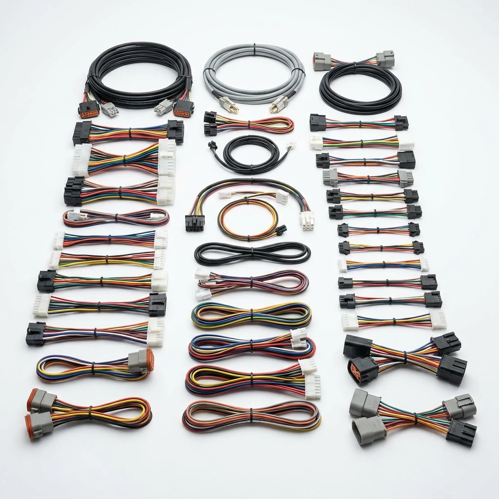 M12 4Pin PNP PT1000 Temperature Sensor Cable Wiring Harness PVC/PBT for Motorcycle Automobile Robot Precision Monitoring Control