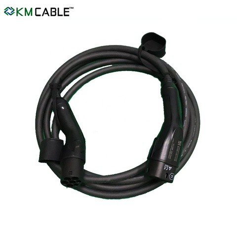 Type 2 to Type 2 EV Charging Cable Mode 3 16A 11kW Three Phase 10m CE TUV IEC 62196 for EU Distributors