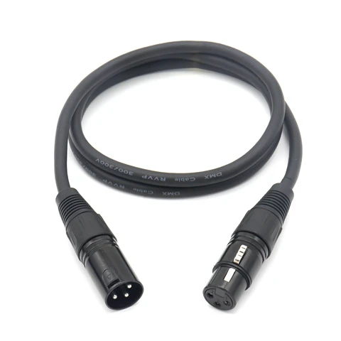 Wholesale 3 Pin 5 Pin DMX Hybrid Power Cable Waterproof IP68 DMX 512 Lightening Cable for Lighting