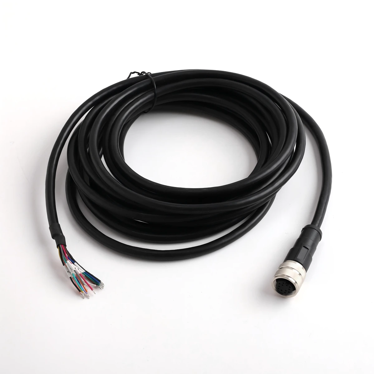 M12 PVC Injection Molding IP67 Waterproof Connector Cable Assembly For Machines Photoelectric Switch And Sensor IATF 16949