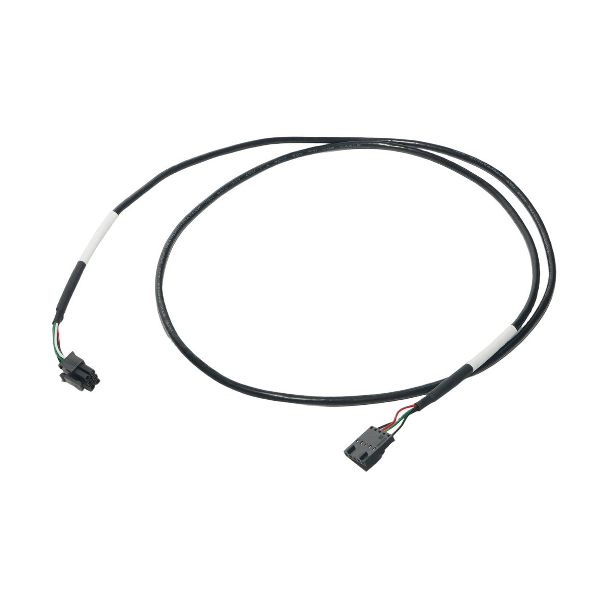 Custom Shielded Multi-Conductor Sensor Cable Assemnly with Female and Male Connector