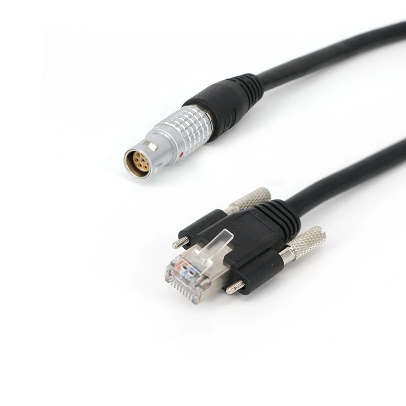 8-Pin Female to RJ45 Industrial Ethernet Sensor Cables Harness Assemblies Industrial Connectors