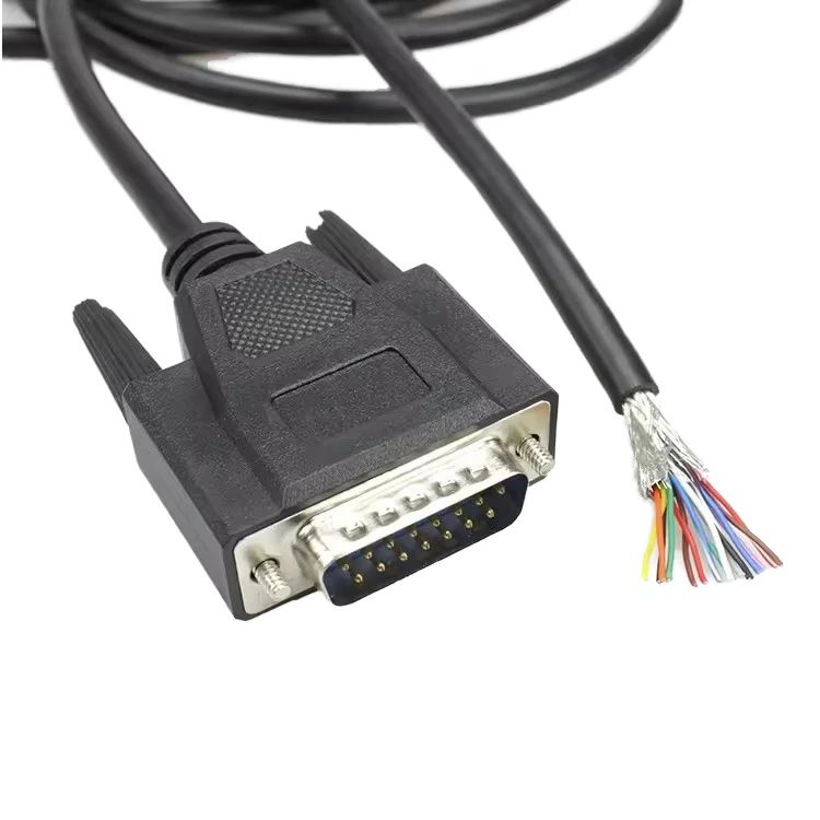 15-pin Flexible Copper Conductor PTFE Insulated Computer Adapter Type IP67 Rated Wiring Harness