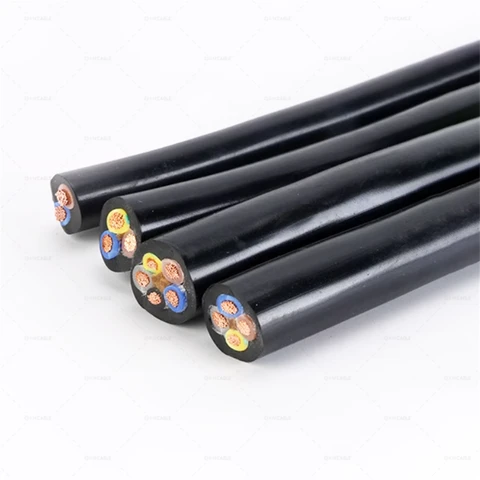 Manufacturer U1000 R2V Copper Cable Certified Cable 2 3 4 5 Core 16mm 25mm 35mm RVFV Industrial Power Electric Cable