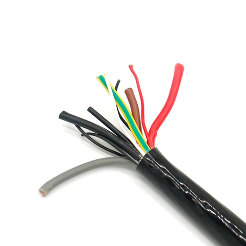 Manufacturer Multicore EV Cable 5x6mm 5g6 Power Signal Combine Cable for EV Charger EV Charging Pile Station