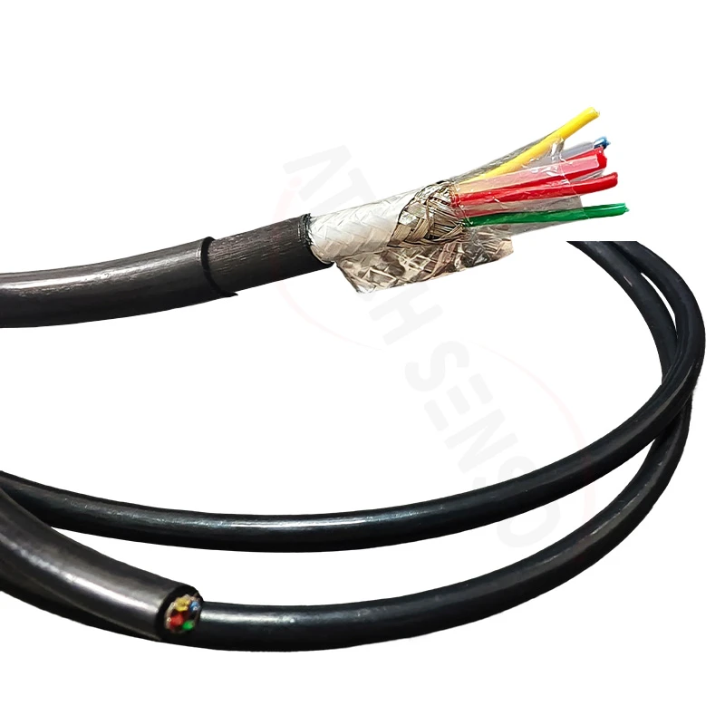 Liquid Level Sensor Cable PE / DQYPY 5*0.2mm²-7/0.2TS-7.4-Black