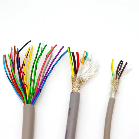 Wholesale LiYY Control Cable 3 Core 4 Core 5 Core Industrial Data Cable Multicore Multi-conductor Cable