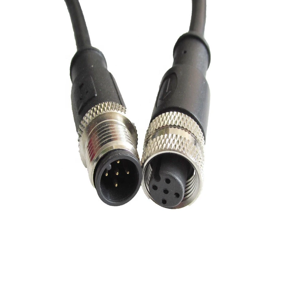 M12 Sensor Cable with 5pin Circular Connector