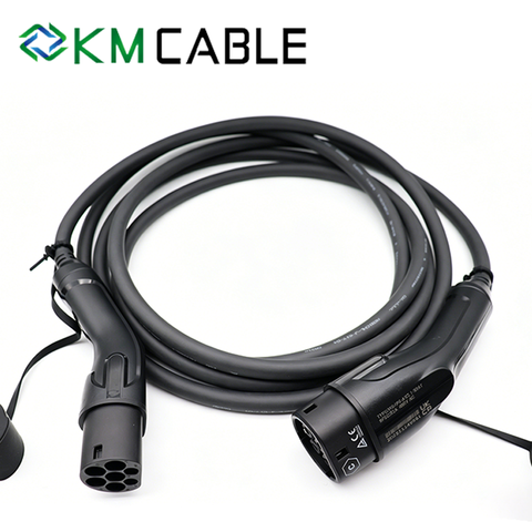 Factory Direct 22kW 32A Type2 to Type2 EV Charging Cable H07BZ5-F Custom Specification