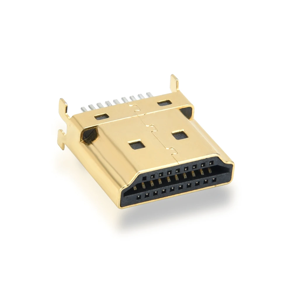 Factory Direct HD-MI USB Vertical Connector Male/Female Copper Contact Durable Product Category Connectors