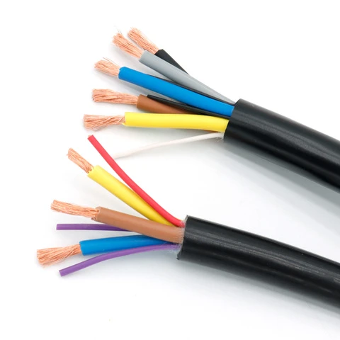 UL2263 EVE EVJE Hybrid Cable Wire 3 5 Conductor 10awg 9awg 8awg AC DC EV Charging Cable TPE Electrical Vehicle Cable