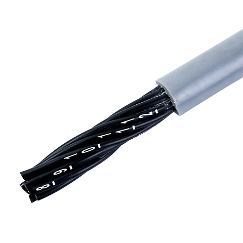Flexible Robot Cable YSLY Mutli Conductor Control Cable 12x0.75mm for Industry Instrument