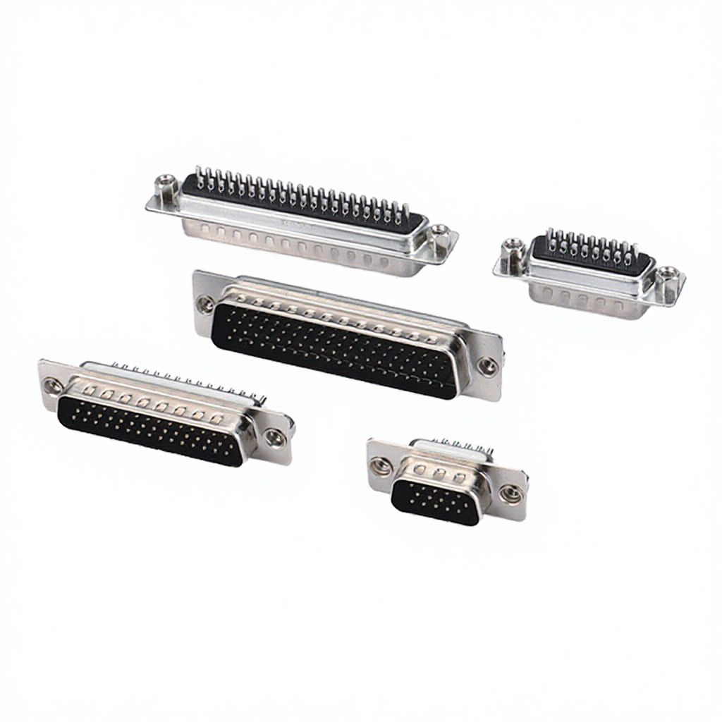 Heavy Duty D-SUB Connector Machined Pin Type for Automation and Robotics