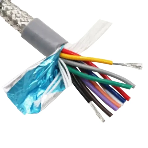 Flex LIYCY Shielded Flexible Data Cable 4 10 12 Core Multicore Screened Connecting LIYCY Control Cable for Signal Transmission