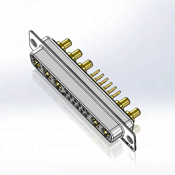 Chinese Manufacturer's 17W5 Combination D-Sub Connectors Battery Device Solder Pin Straight Female