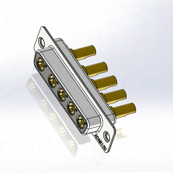 High Current Electrical Connectors Female Connector Solder Type 5W5 Chinese Vendor Product