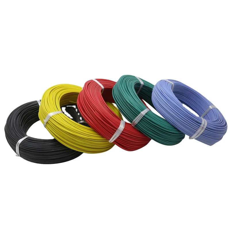 4-wire k E j Pt100 Type Glass Fiber Shield Temperature Sensor signal Compensation Line Thermocouple Extension Cable