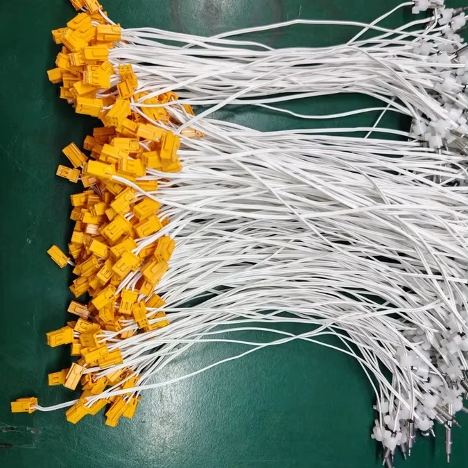 NTC Temperature Sensor Probe Copper Conductor PVC Insulated Electronic Wiring Harness Cable Assembly for Electronic Devices