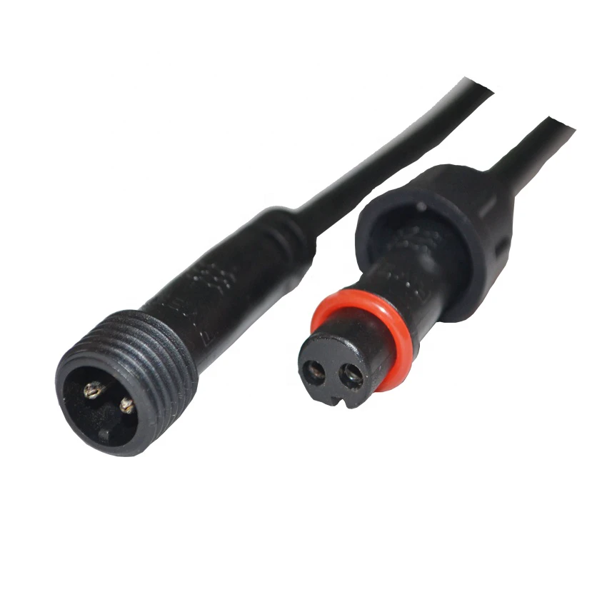 Customize Cable 2 3 4 5 6 7 9 Pin IP68 Connector M12 LED Waterproof Cable