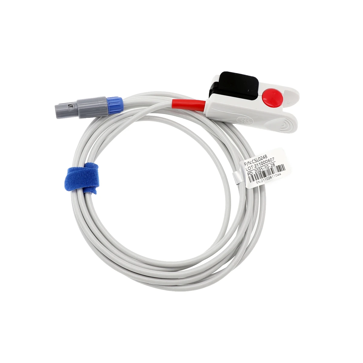Reusable Adult Finger Clip SpO2 Sensor Cable