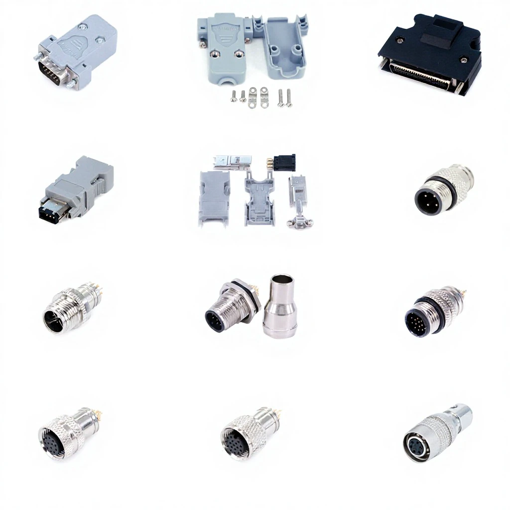 SCSI MDR 50-Pin Connector Cable with 50A Rated Current and 12V Rated Voltage 50-Pin Connector Conector Customization