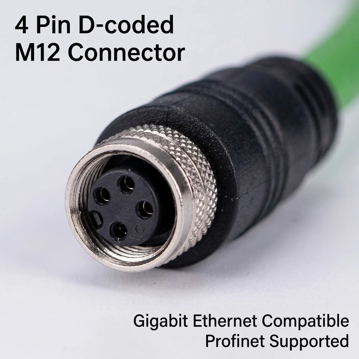 M12 to RJ45 Waterproof Male and Female Connector 4 Core 8 Pin Aviation Network Cable Industrial Ethernet Cable