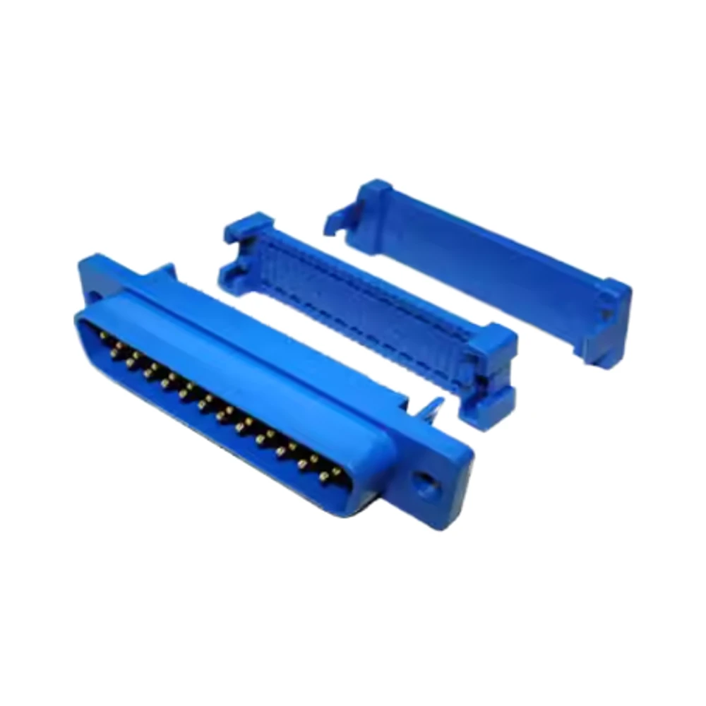 D-SUB 25Pin Female/Male IDC Flat Cable 25A Rated Current Copper Contact DB 15P Female Connector Socket Product Connectors
