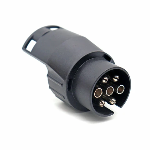 Trailer Light Adapter From Vehicle 7 Pin 12v to Trailer 13 Pin 12v Trailer Lighting Electrical Adaptor Connector
