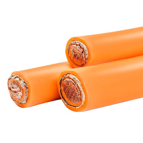 Manufacturer XLPO Jacket Copper DC EV Cable Screen 25mm2 35 50 70 95 mm Orange EV HV Shielded Cable for Electrical Vehicle Car